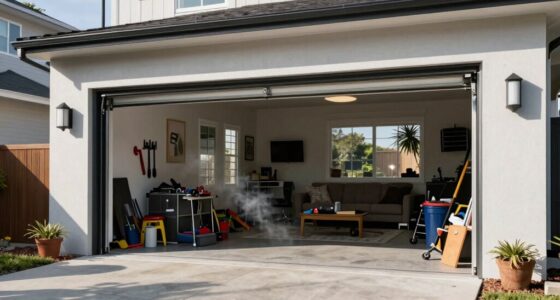 garage ventilation impacts indoor air
