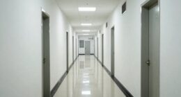 hallways facilitate rapid pollutant spread