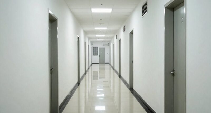 hallways facilitate rapid pollutant spread