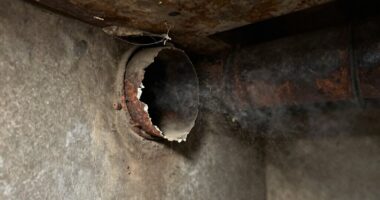 hidden duct leaks introduce contaminants