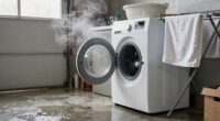 moisture from laundry garages