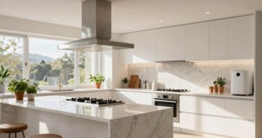 open kitchen air guidance