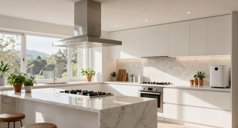 open kitchen air guidance