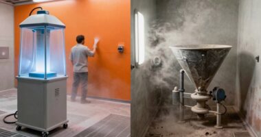 paint fumes versus dust