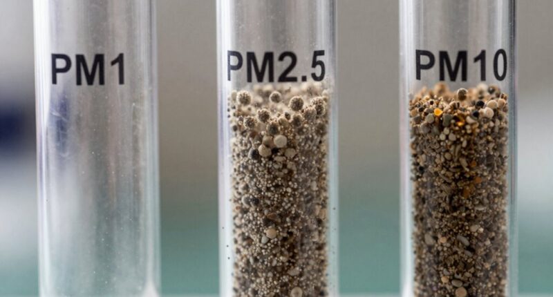 particulate matter pollution levels