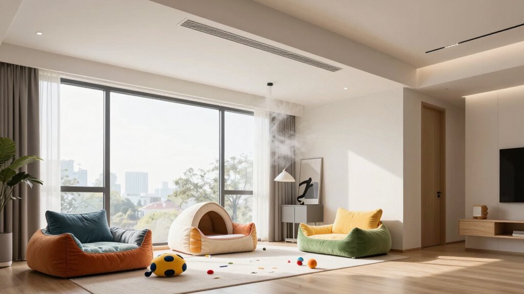 pet room air quality management