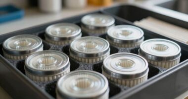 properly store spare filters
