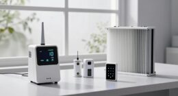 radon and particle risks