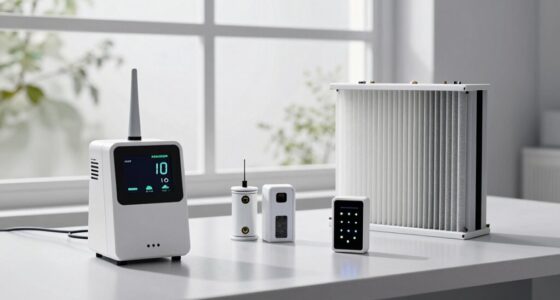 radon and particle risks