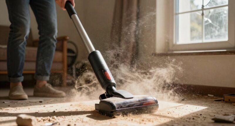 rapid cleaning worsens air