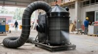 removes airborne contaminants effectively