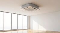 room supports ceiling filtration