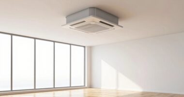 room supports ceiling filtration