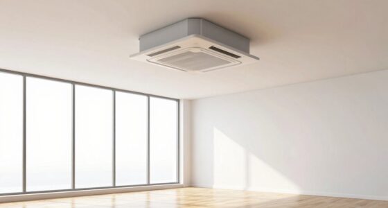 room supports ceiling filtration