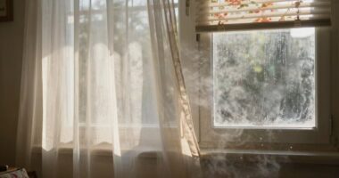 spring humidity affects dust