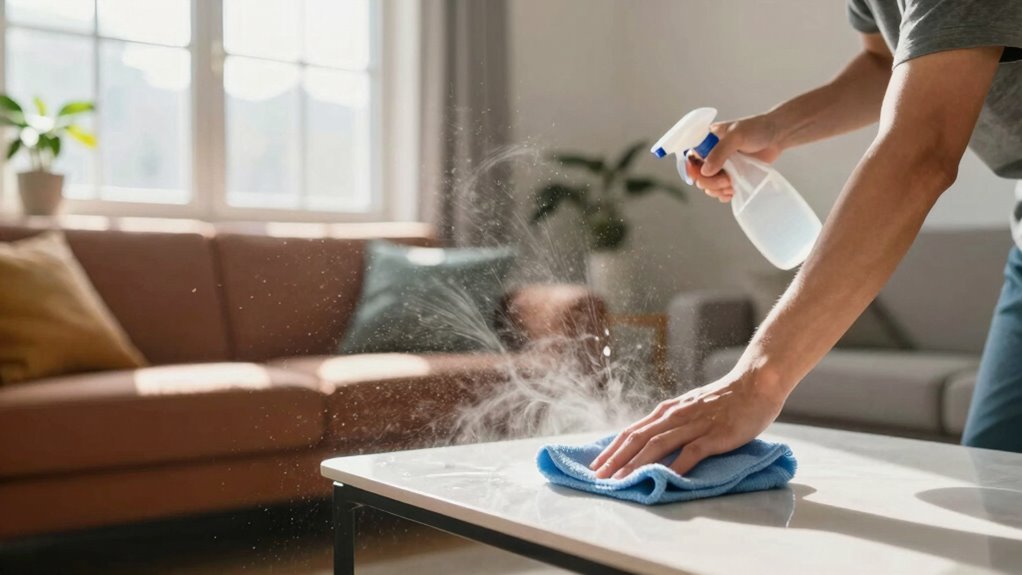 thorough cleaning improves air quality
