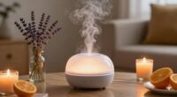 using scented candles increases vocs