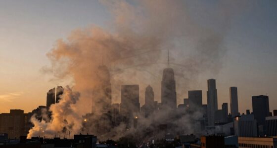warm air disperses pollutants