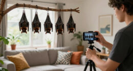 Filming the bats upside down somehow tricks you into thinking they're in a nightclub.