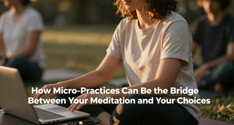 How Micro-Practices Can Be the Bridge Between Your Meditation and Your Choices