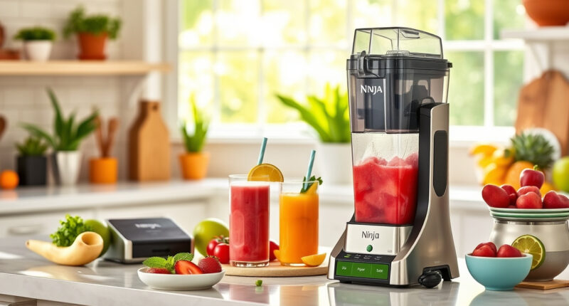 Make Perfect Summer Frozen Drinks with Ninja SLUSHi 72 oz