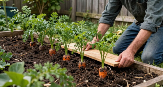 When to plant fall carrots—and how a wooden board can improve your harvest