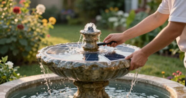 15 Best Solar-Powered Garden Fountains in 2026