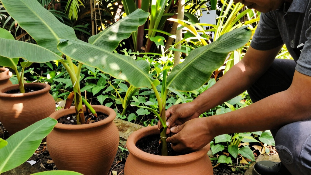 Bananas Sprout In Rayleigh Garden UK After 15 Years