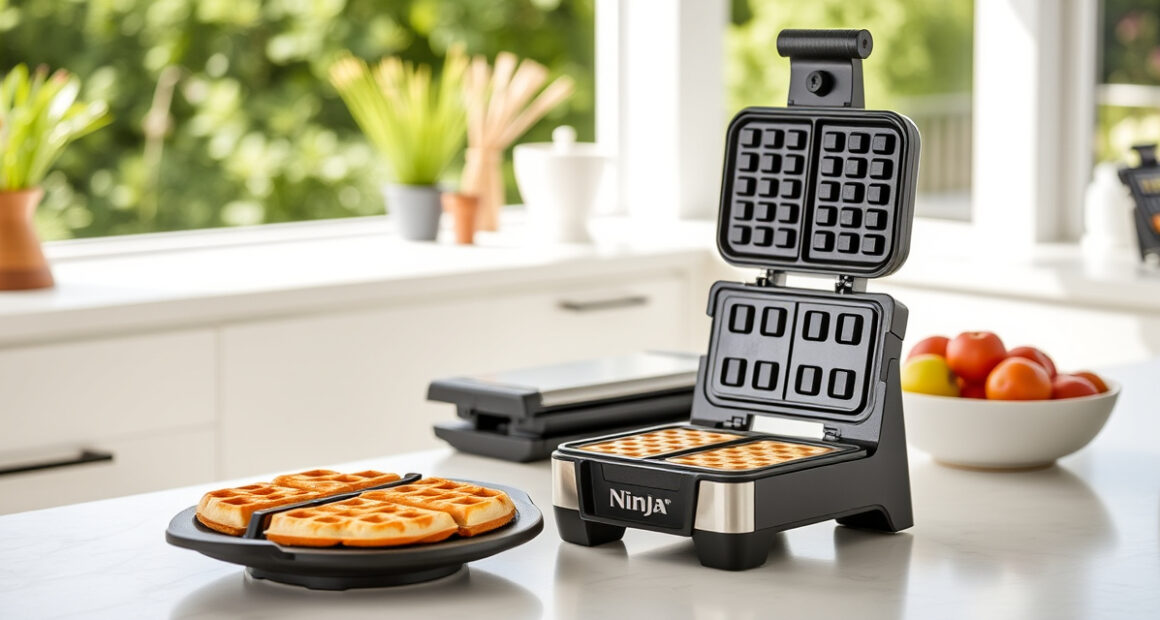Beat the Summer Heat with the Ninja Belgian Waffle Maker Pro