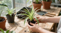 How to propagate spider plants