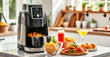Summer Crispy Veggie Fritters with Ninja Foodi DualZone XL