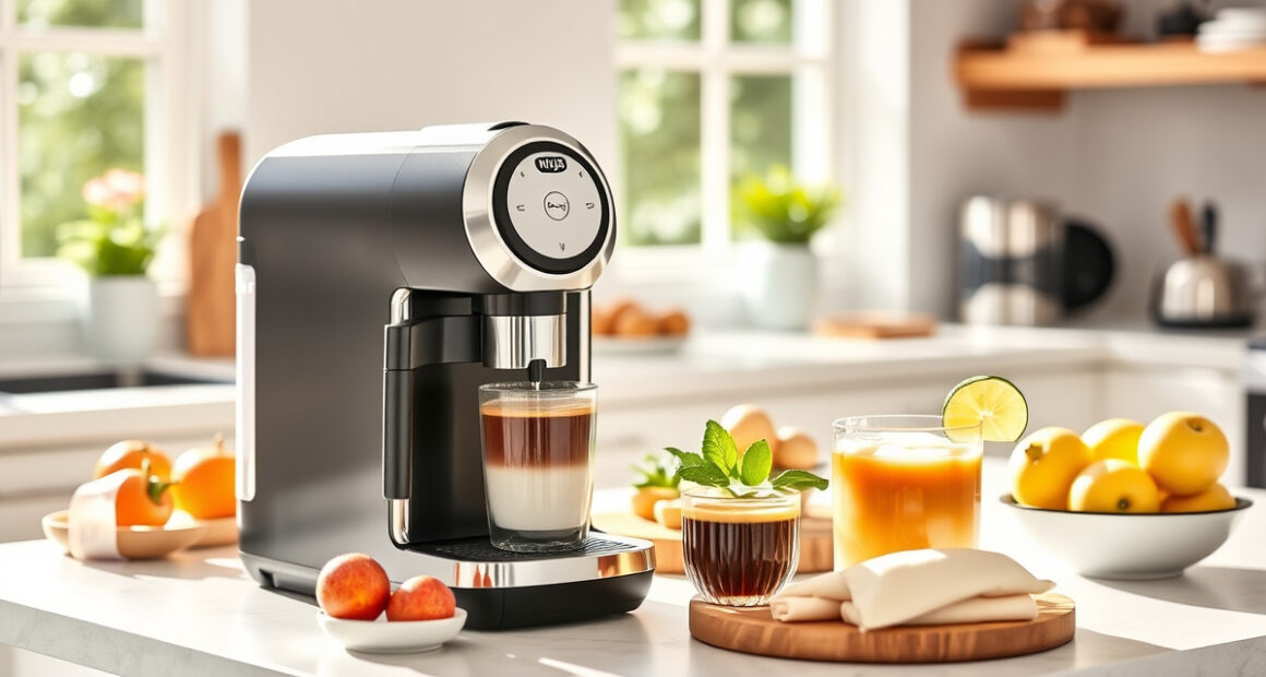 Summer Iced Espresso Drinks with the Ninja Luxe™ Café Mini