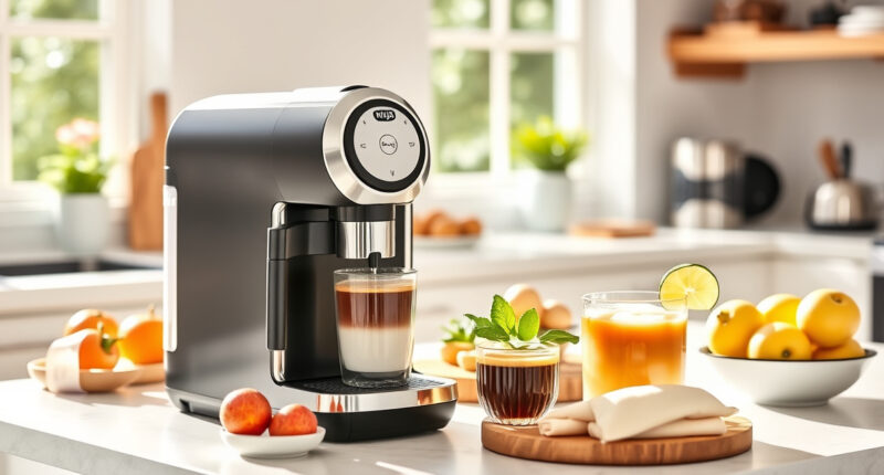 Summer Iced Espresso Drinks with the Ninja Luxe™ Café Mini