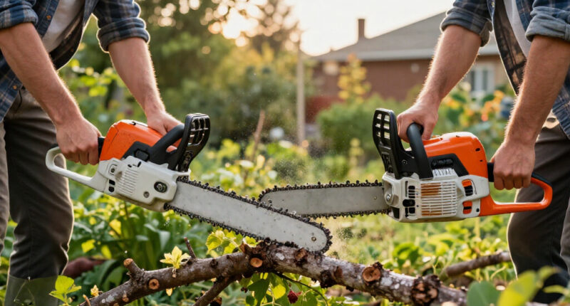 The Gas Chainsaw Battle: Husqvarna Vs. Stihl Head-to-Head Review