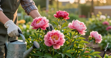 What Peonies Need In July – 4 Vital Tasks To Prevent Disease And Enjoy Big, Blousy Blooms Next Year