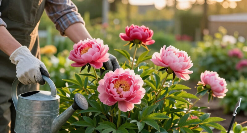 What Peonies Need In July – 4 Vital Tasks To Prevent Disease And Enjoy Big, Blousy Blooms Next Year