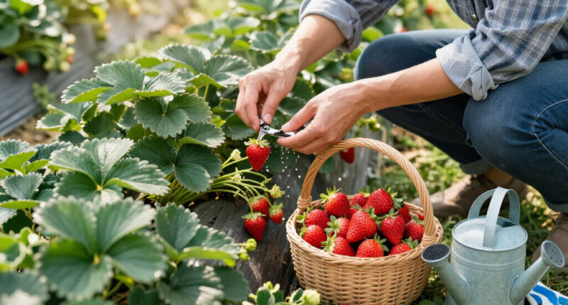 What Your Strawberries Need In August – 5 Quick Tasks For Bonus Fruit And Free New Plants