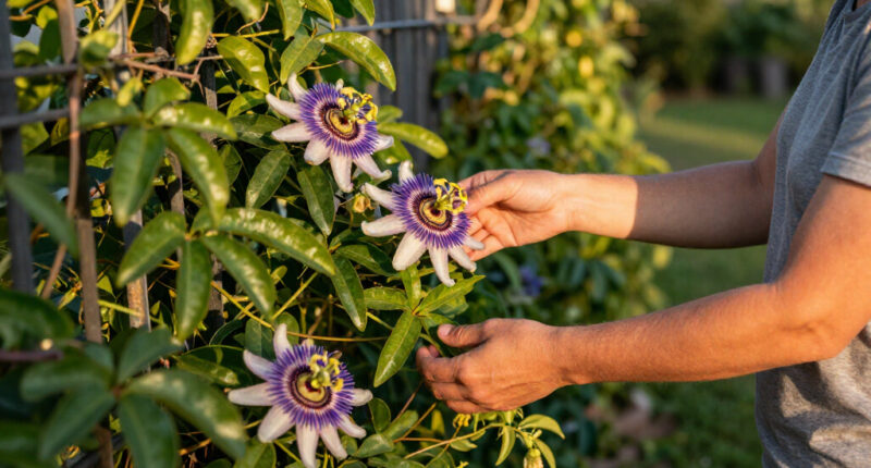 Why I Let My Passionflower Take Over My Fence (And It's Not Just Because It Looks So Good)