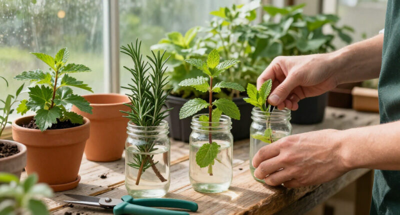 3 Easy Herb Cuttings You Can Root In Water This Fall – Plus, One That’s A Lot Easier Than You Might Think
