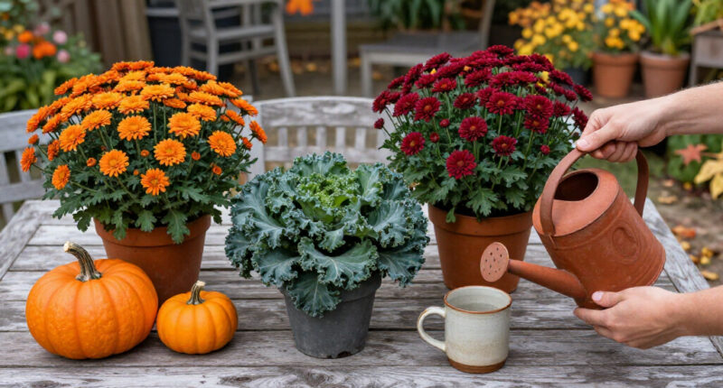 6 Fall Container Garden Ideas That Look Gorgeous Until The First Frost Of Winter