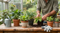 Amal And George Clooney's Greenhouse Shows How To Create A Lush Container Garden In The Smallest Spaces