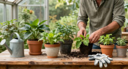 Amal And George Clooney's Greenhouse Shows How To Create A Lush Container Garden In The Smallest Spaces