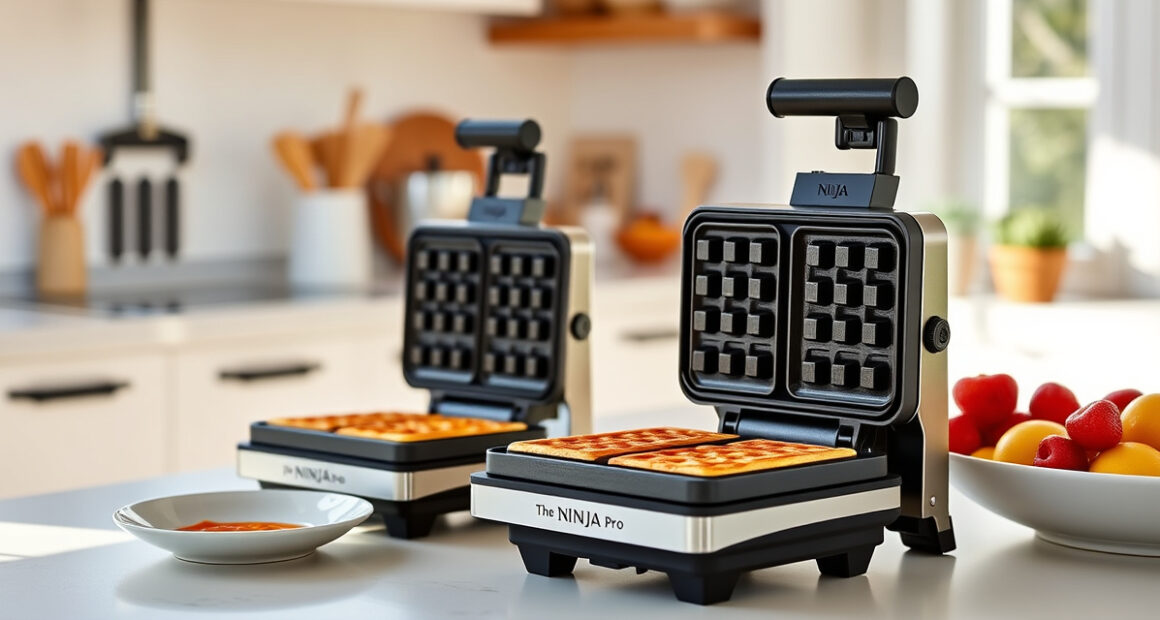 Enjoy Perfect Summer Breakfasts with the Ninja Belgian Waffle Maker Pro