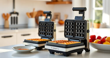 Enjoy Perfect Summer Breakfasts with the Ninja Belgian Waffle Maker Pro
