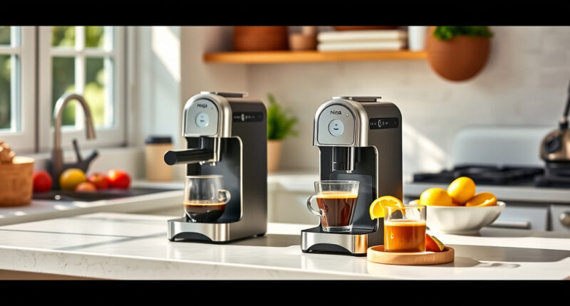 Enjoy Summer Evenings with the Ninja Luxe Café Mini Espresso & Coffee Maker