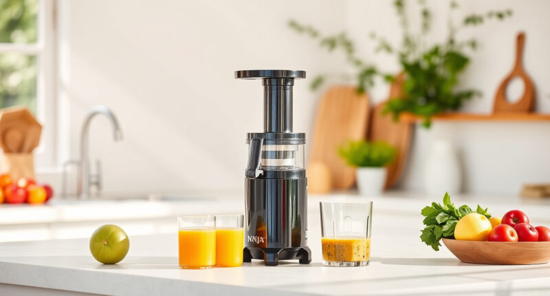 Enjoy Summer Fruits with the Ninja NeverClog Cold Press Juicer