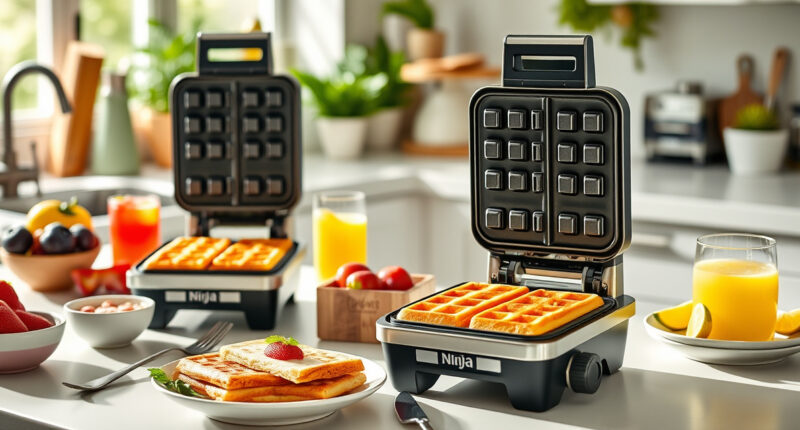 Host Effortless Summer Brunches with the Ninja Belgian Waffle Maker Pro