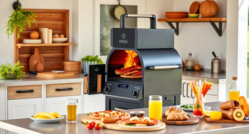 Host Effortless Summer Cookouts with Ninja Outdoor Woodfire Pro XL