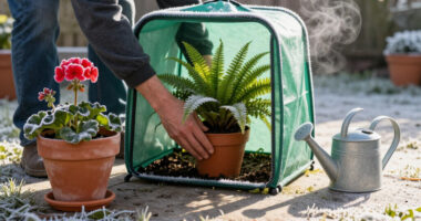 I Have Nowhere To Store My Tender Plants Over Winter – This Clever Pop-Up Shelter Protects Them Without Taking Up Space