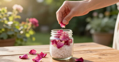 I’m Making Rose Salt From Garden-Grown Petals – It’s My Secret Ingredient When I Bake The Best Brownies In Town